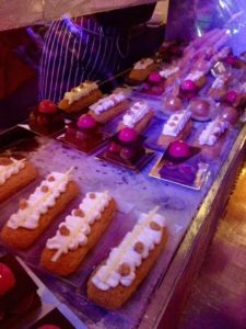 swan-and-dolphin-food-and-wine-classic-dessert - Central Florida Lifestyle Pastry Chef Laurent Branlard prepared a trio of desserts.