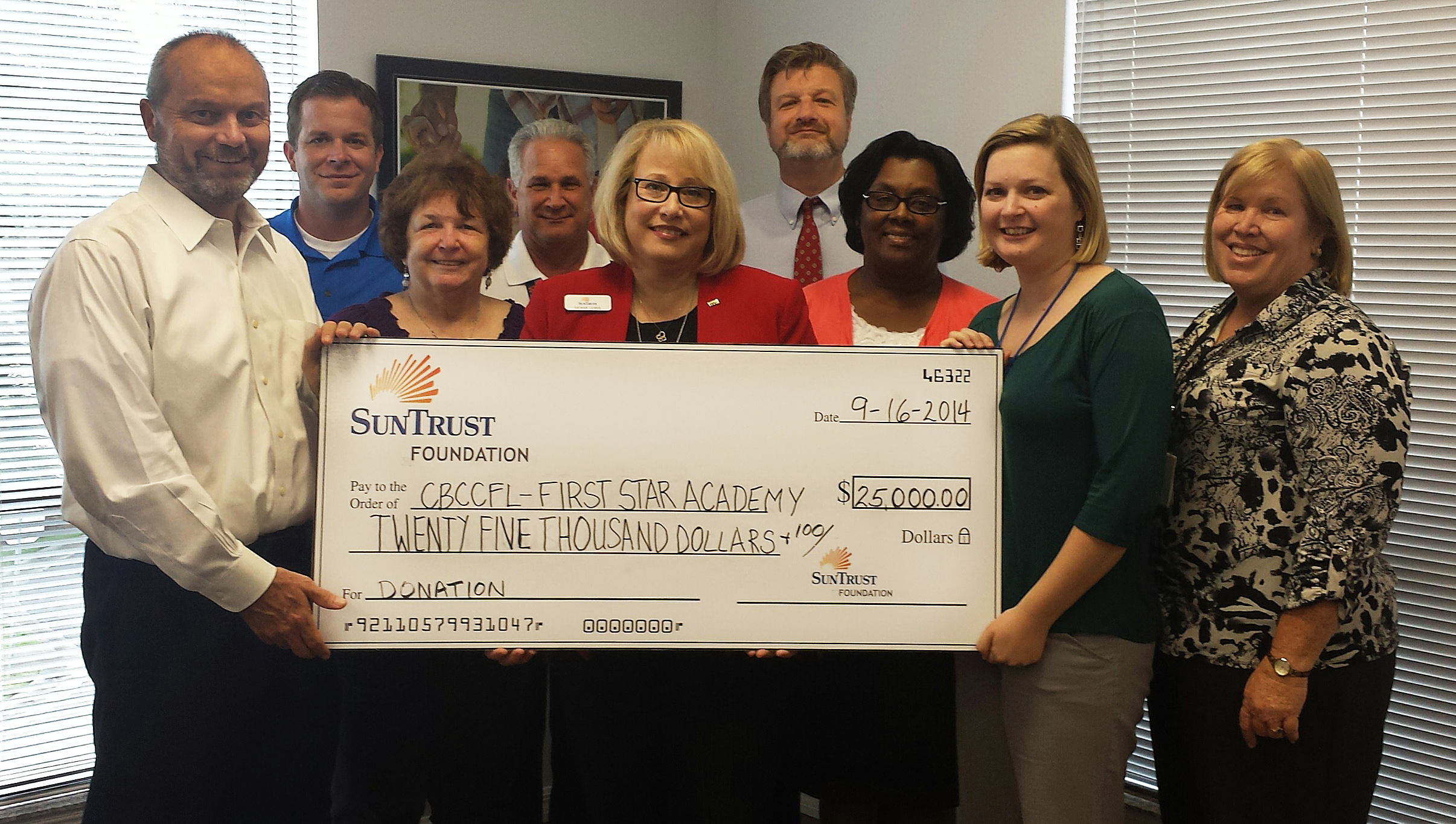 SunTrustCheckPresentation Central Florida Lifestyle