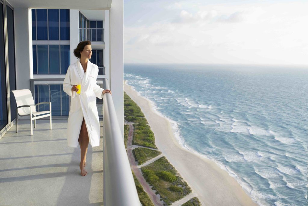 balconyviewcanyonranchhotel Central Florida Lifestyle Breathtaking ocean views greet you each morning at Canyon Ranch Miami Beach