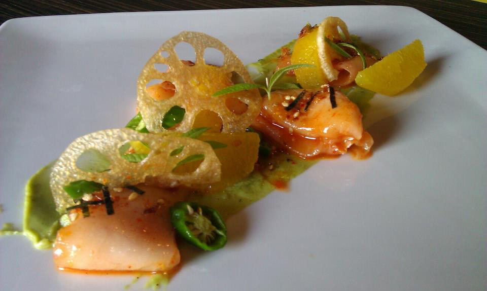 hamachiandlotussushipop Central Florida Lifestyle Food is presented like works of art at Sushi Pop in Oviedo