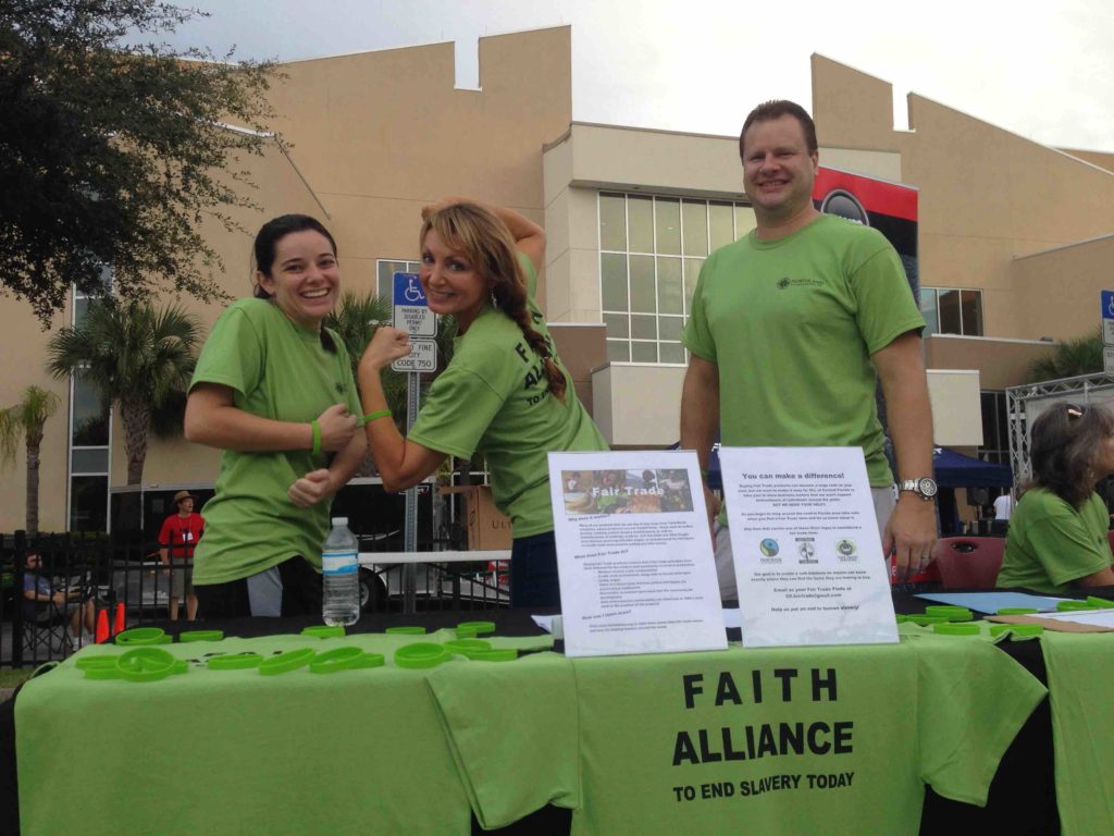 faithalliancehumantrafficking Central Florida Lifestyle Colleen McGrath Jami Wray and Kevin Wray raised awareness and funds to support the abolition of human trafficking at a Northland Church fundraiser