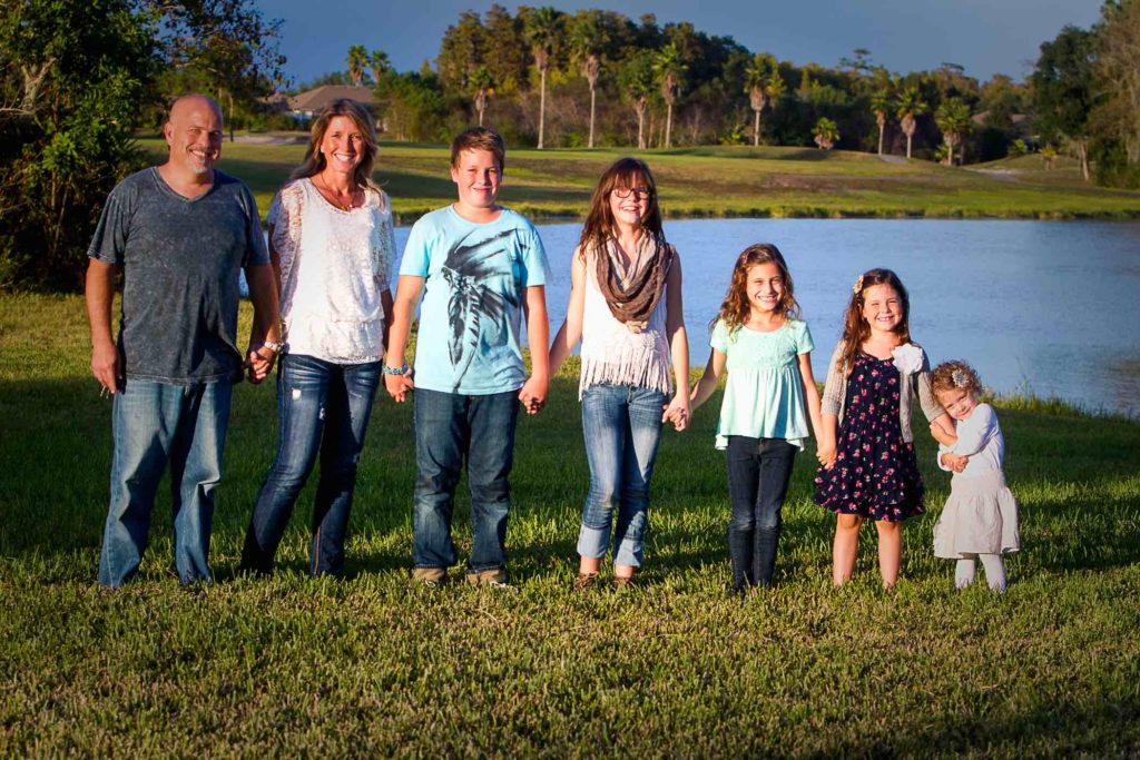 nielsen2013thepursuitofplay Central Florida Lifestyle Glen and Justine Nielsen along with their five children always make time in their busy lives to be together as a family