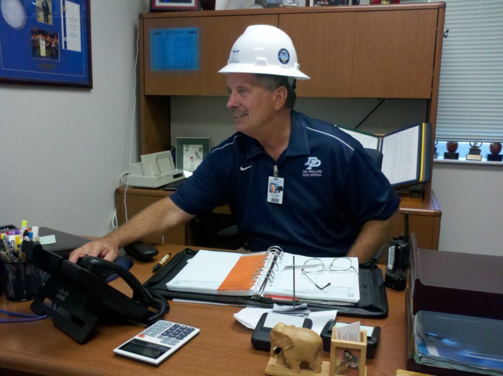 principleeugenetrochinski Central Florida Lifestyle Dr Phillips High School DPHS Principal Eugene Trochinski is planning to retire but first he will oversee a 8 million renovation at the school