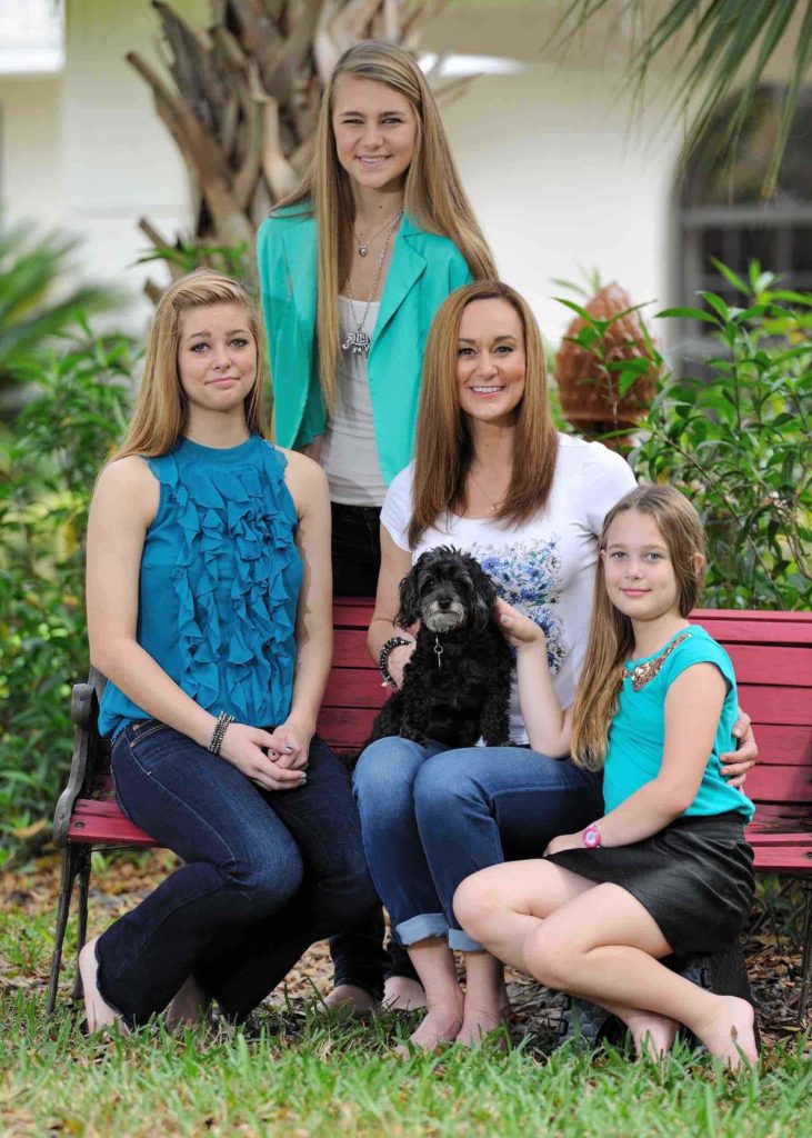 shaneshirleydaughters Central Florida Lifestyle From left to right Alexandra 14 Reece Callie 17 Shane Hayden Jay 8 and Ace