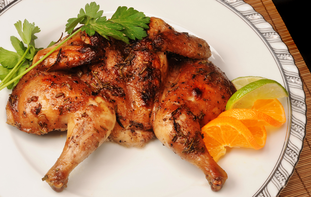 YMCA Recipe: Oven Roasted Cornish Game Hens with Pumpkin Seed Pesto
