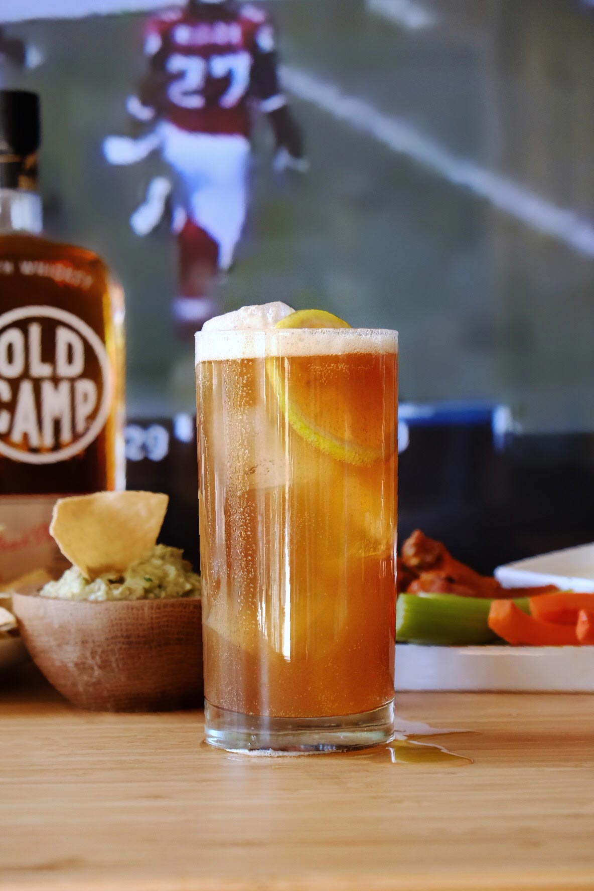 Recipe: Super Bowl Inspired Cocktail from Old Camp Whiskey