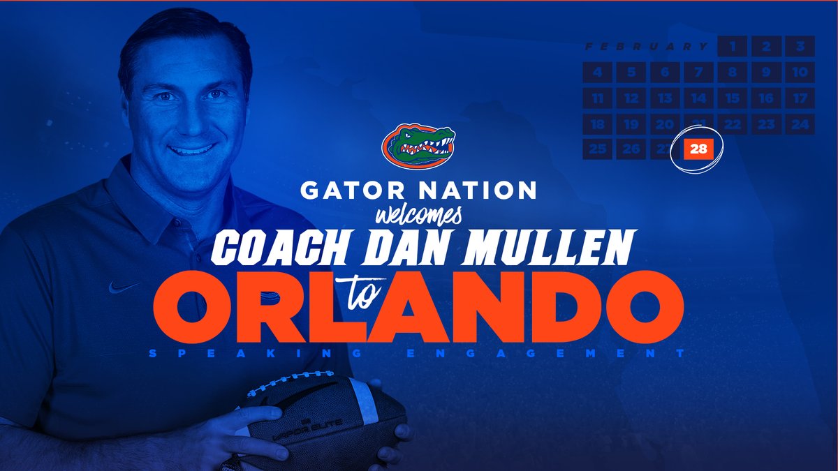 Gators Mullen visits downtown Orlando