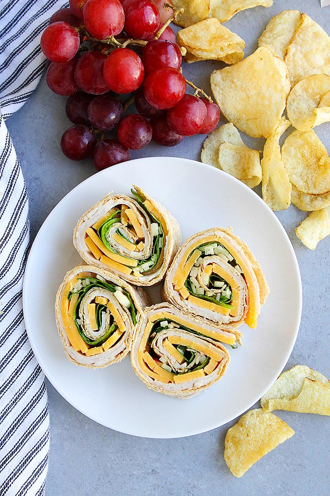 Turkey-Cheddar-Apple-Pinwheels-8 - Central Florida Lifestyle