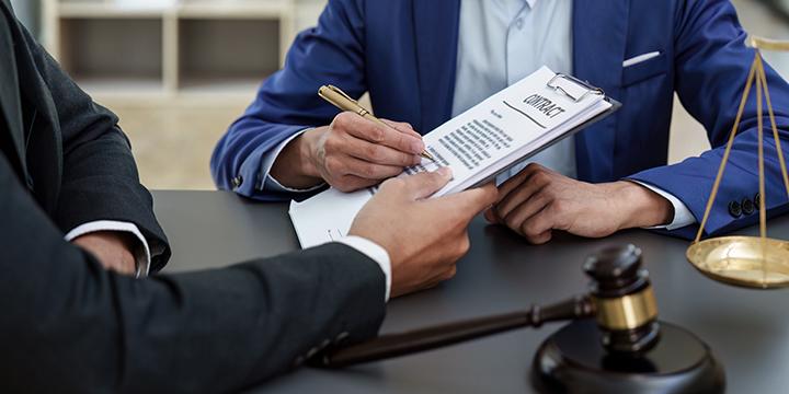 signing legal documents