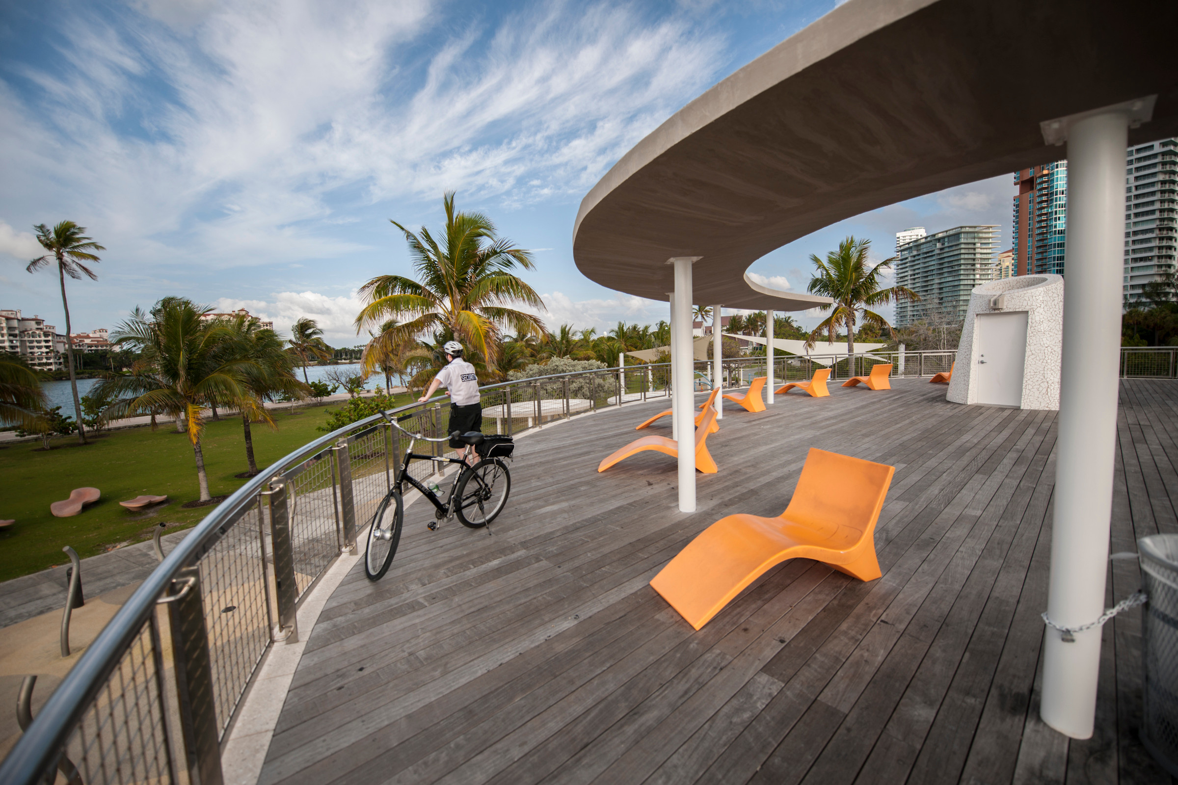 Elevated Deck South Pointe Park South Beach Central Florida Lifestyle